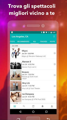 Bandsintown Concerts screenshot 3