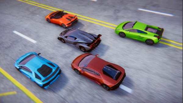 Lamborghini Car Racing Simulator City screenshot 4