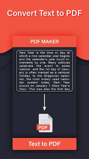 PDF Reader & Maker: Convert Text & Image to PDF screenshot 3