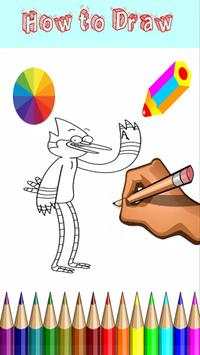 How To Draw : regular show screenshot 1