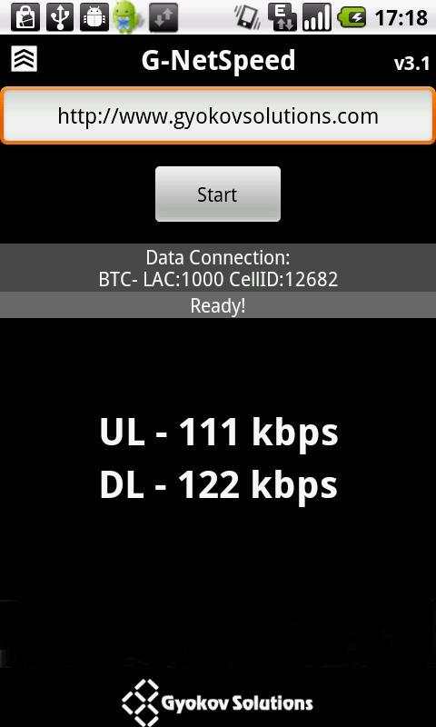 G-NetSpeed screenshot 1