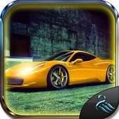 Racing Car in Traffic logo