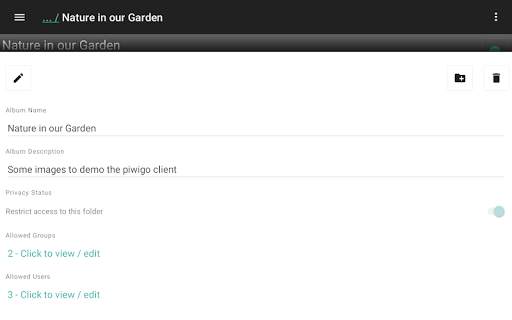 Piwigo Client - Free screenshot 8