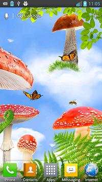 Mushroom HD Live Wallpaper screenshot 3