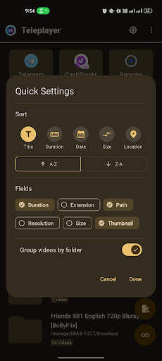 Teleplayer - Video Player screenshot 7