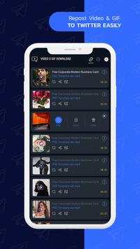 All Video Downloader for Twitter 2020 & Free app screenshot 1
