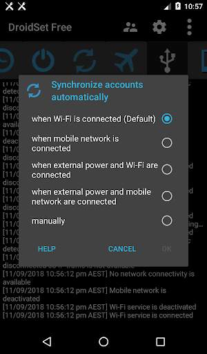 DroidSet Free screenshot 10