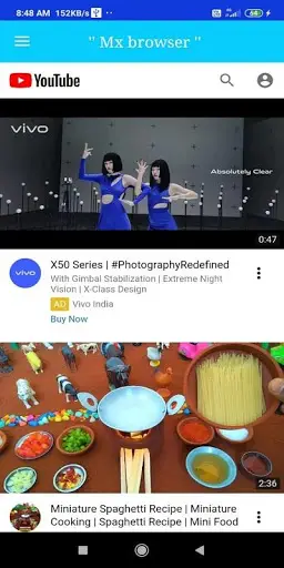 Mx browser स्क्रीनशॉट 2