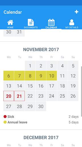 Employee App screenshot 2