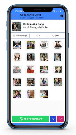 Stiker Wa Lucu Indonesia Terbaru WaStickerApps screenshot 6