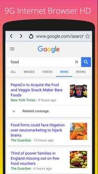 9G Internet Browser: Speed Internet Light & Fast screenshot 5