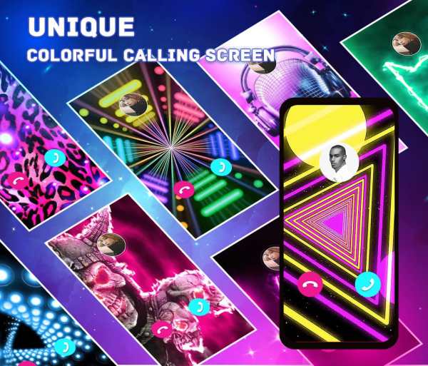 Color Call Pro-Phone Caller Screen Theme,LED Flash screenshot 2