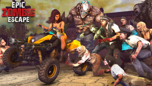 Highway Zombie Hunter: Apocalypse Shooting Game screenshot 2