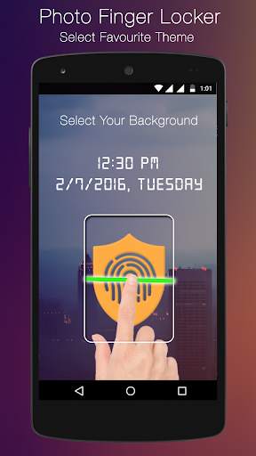Photo Finger Print Lock Prank 6 تصوير الشاشة