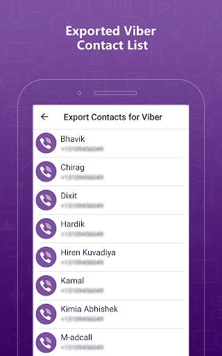 Export Contacts Of Viber : Marketing Software screenshot 7