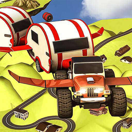 Flying Car Gas Station Parking 2.1