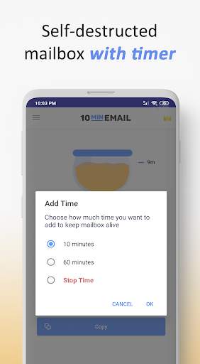 10 Minute Mail - Temp Mail screenshot 3