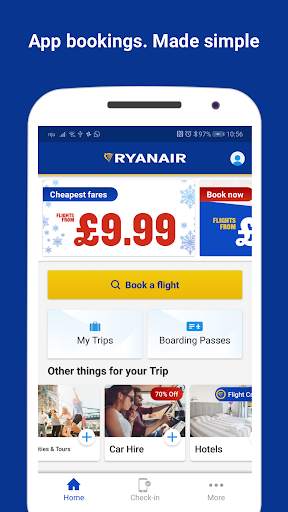 Ryanair - Cheapest Fares screenshot 1