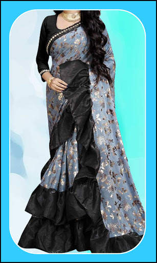 Women Fashion Ruffle Saree App Free screenshot 10