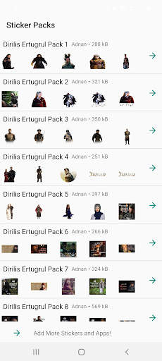 Dirilis Ertugrul Ghazi Sticker screenshot 1