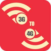 3G To 4G Converter Prank icon