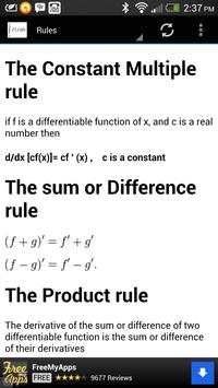 Calculus To Go screenshot 3