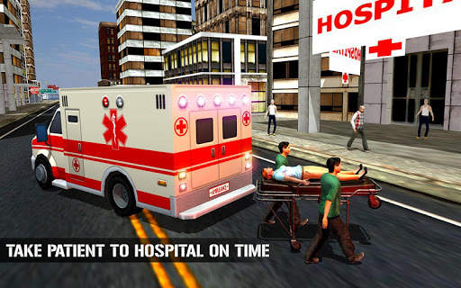 Ambulance Rescue : Emergency 911 Driving Games screenshot 13