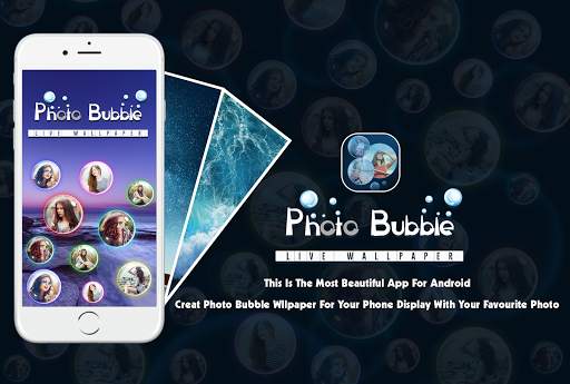 Photo Bubbles Live Wallpaper screenshot 1