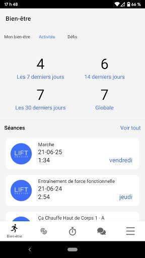 LIFT session screenshot 5