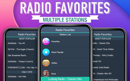 Radio Favorites screenshot 1