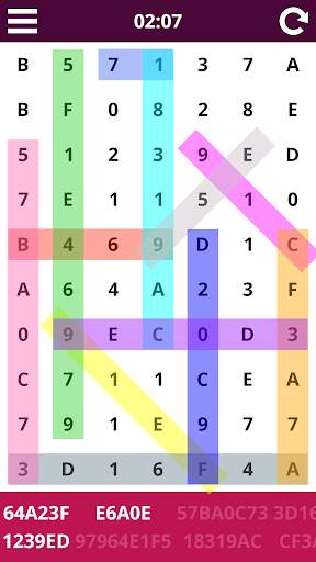 Number Search Puzzles - Number games pastime free screenshot 2