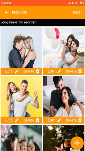 Happy Anniversary Video Maker with Photo and Song screenshot 1