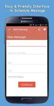 SMS Planning (Scheduler) screenshot 4