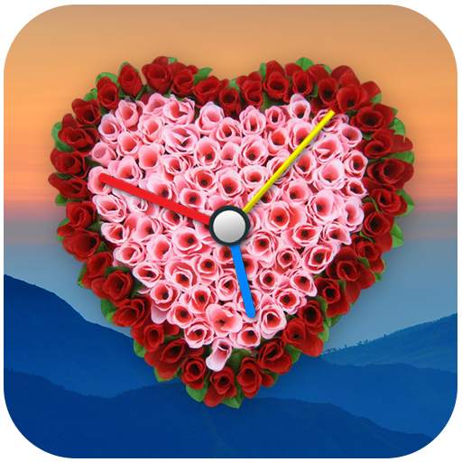 Rose Clock Live wallpaper 1.0.5