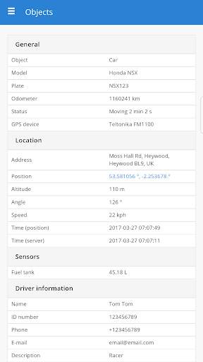 GPS Server Mobile screenshot 3