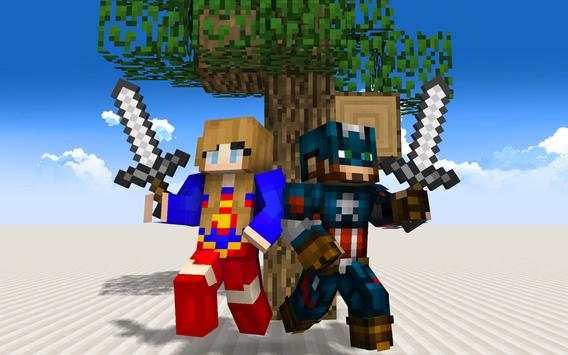 Superheroes mod for Minecraft screenshot 1