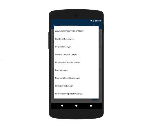 Select Advocate screenshot 6