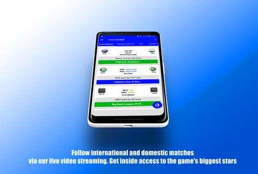 Live Cricket TV Pro screenshot 2