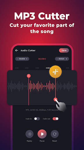 MP3 Cutter, joiner & Ringtones screenshot 1