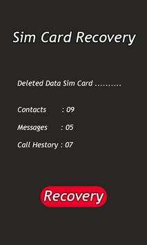 sim card Recovery screenshot 2