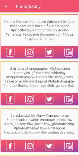 Tags for Instagram - #tags for get more likes screenshot 8