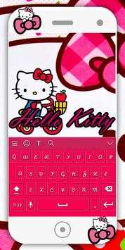 Pink Kitty Keyboard Theme screenshot 5