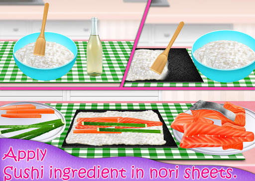 Tasty Sushi Recipe Master -Cooking at Home Kitchen screenshot 5