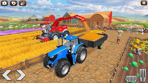 Indian Farm Tractor Driving 3D screenshot 1