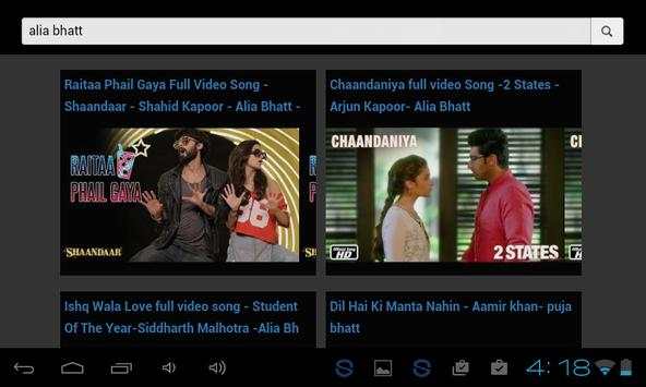 Bollywood video songs & lyrics screenshot 11