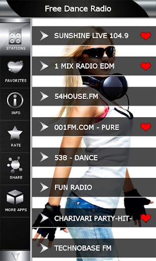 Free Dance Radio screenshot 2