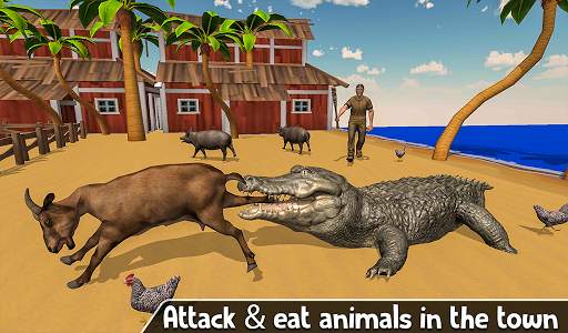 Dungeon Crocodile Simulator 2020 -Crocodile Attack screenshot 9