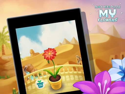 Block Hexa Puzzle: My Flower screenshot 15