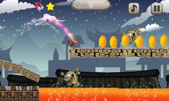 Ninja Run Game - Ninja adventures screenshot 4