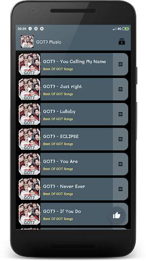 Got7 Music (Offline) - KPop Songs screenshot 3